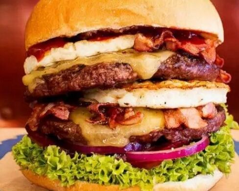 hamburger sebagai junk food untuk potensi